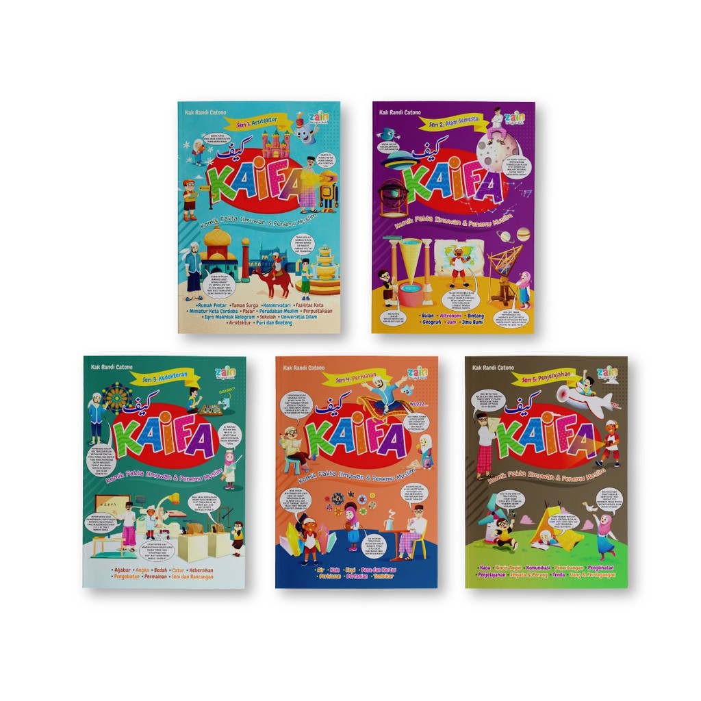 Komik Fakta Ilmuwan dan Penemu Muslim KAIFA