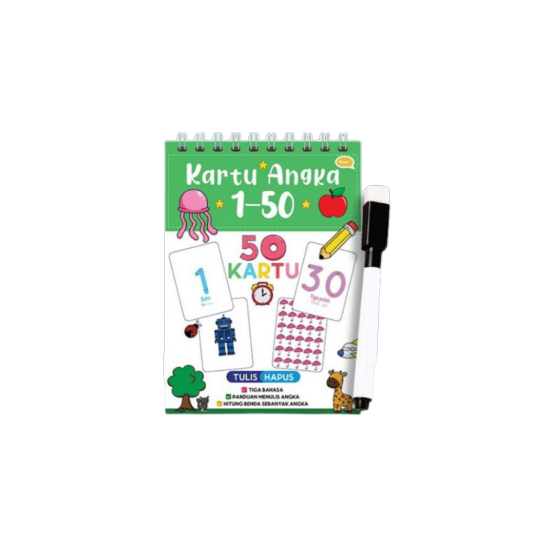 Kartu Angka 1-50